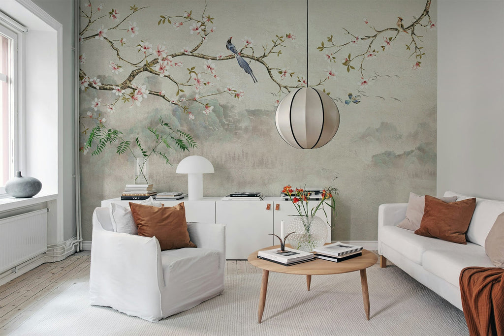 Asian Mural Wallpapers For Modern Homes