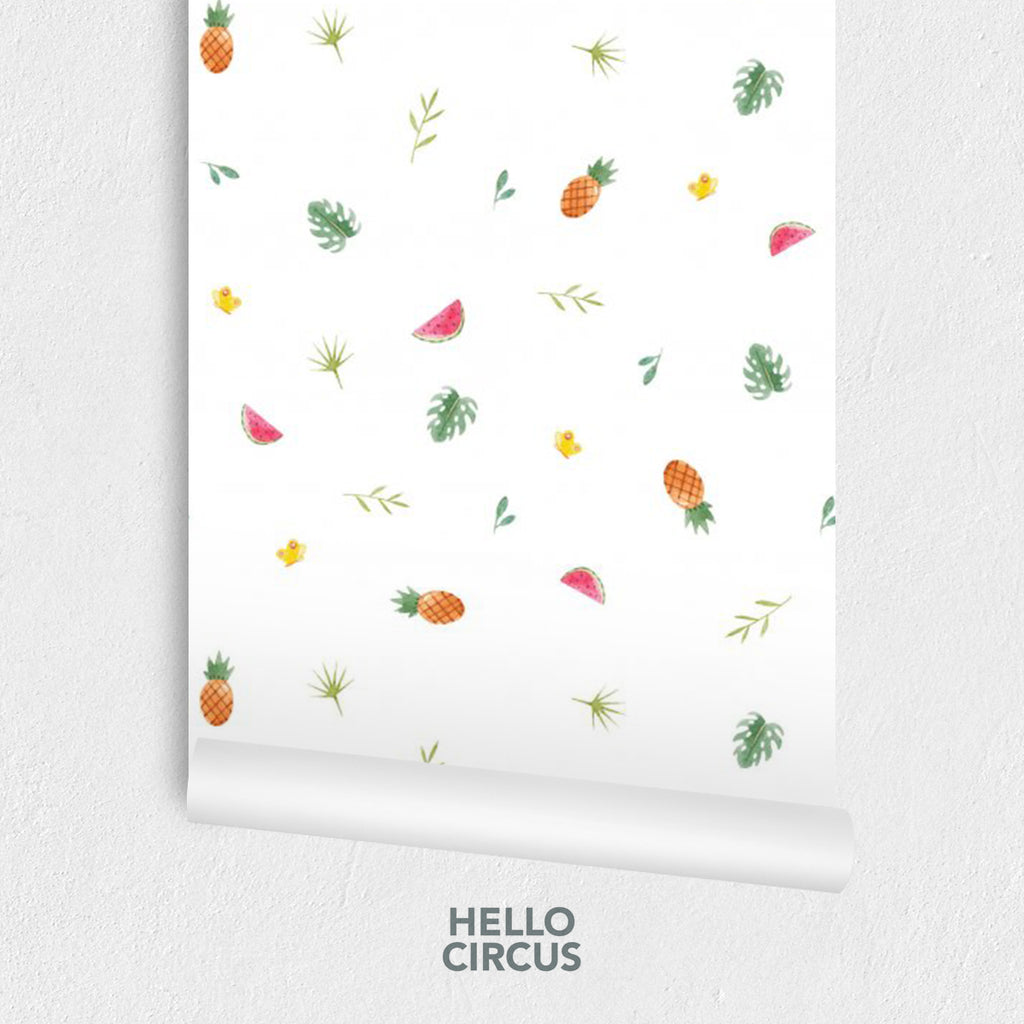 Fruits Garden, Pattern Wallpaper close up