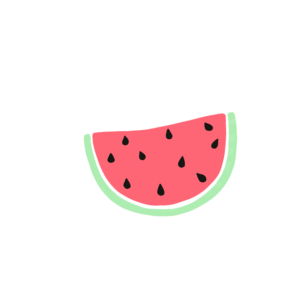 Fruits Party, Wall Decals Watermelon graphics Close Up