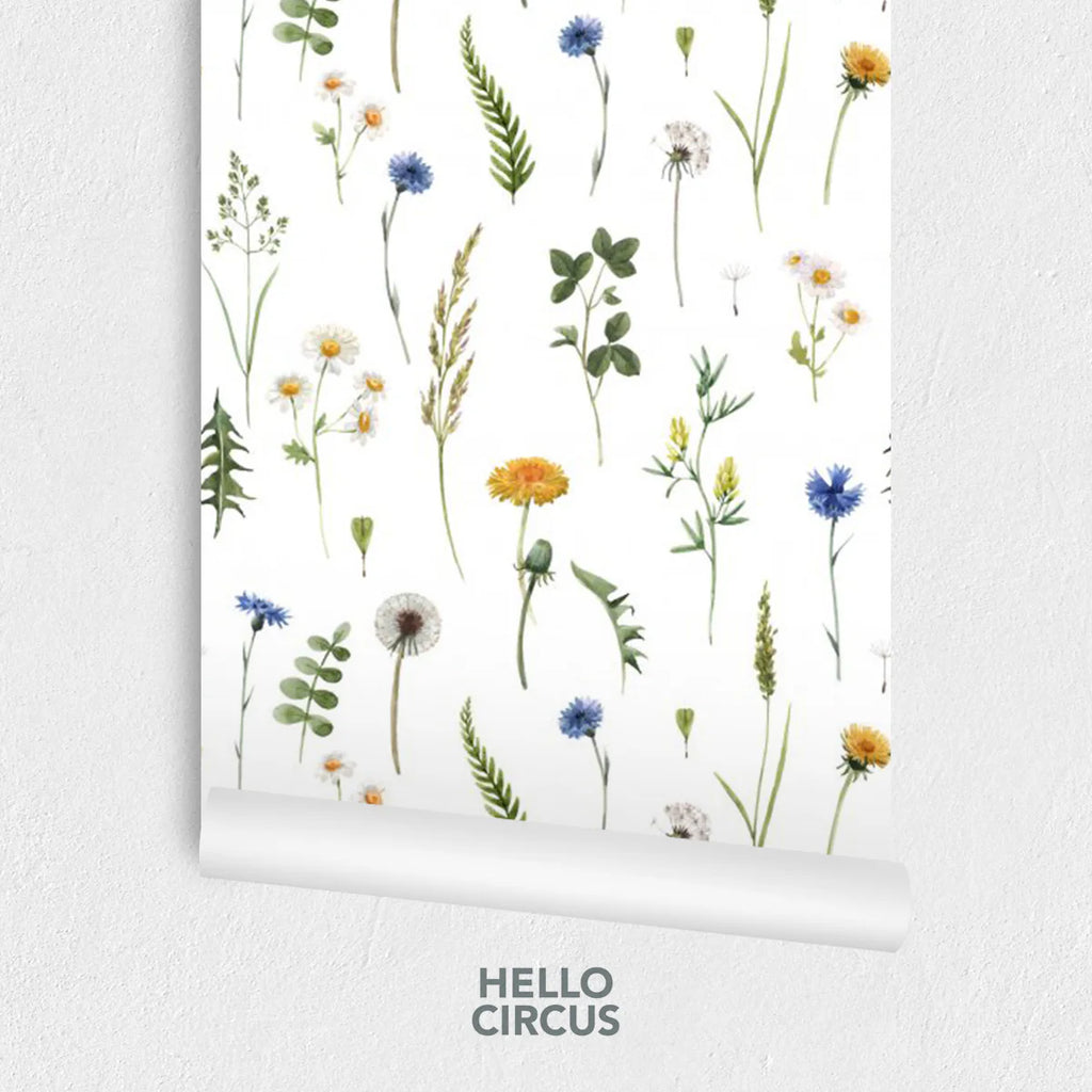 Meagan, Floral Pattern Wallpaper close up