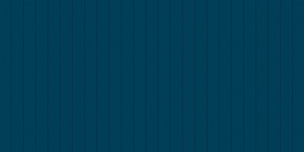 Shiplap, Vertical Striped Wallpaper in Deep Blue close up