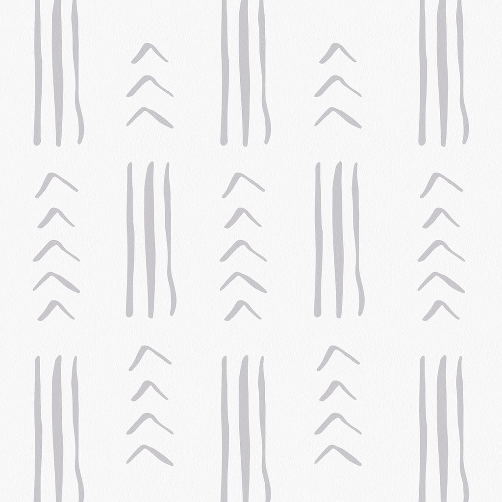 Tribal Geometric Lines, Wall Decals close up