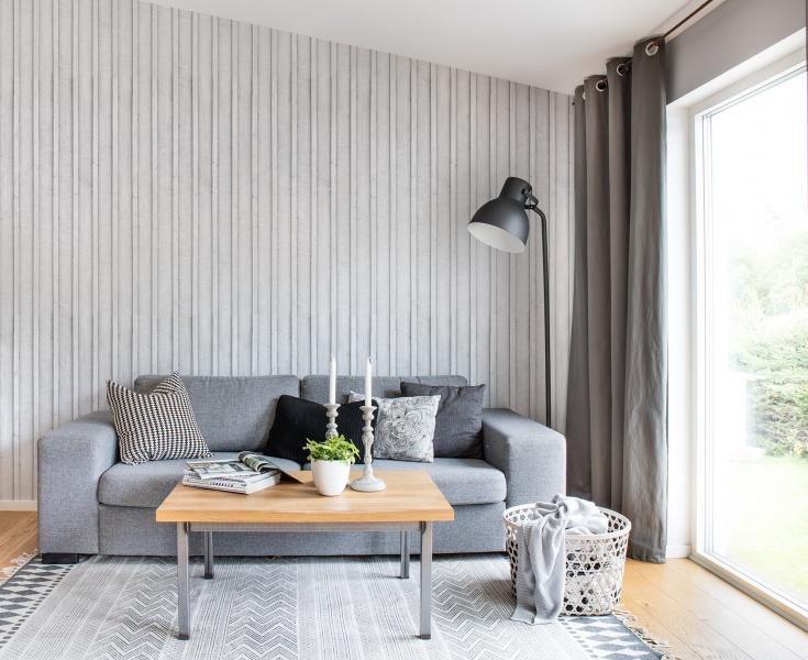 Concrete Grey Wallpaper