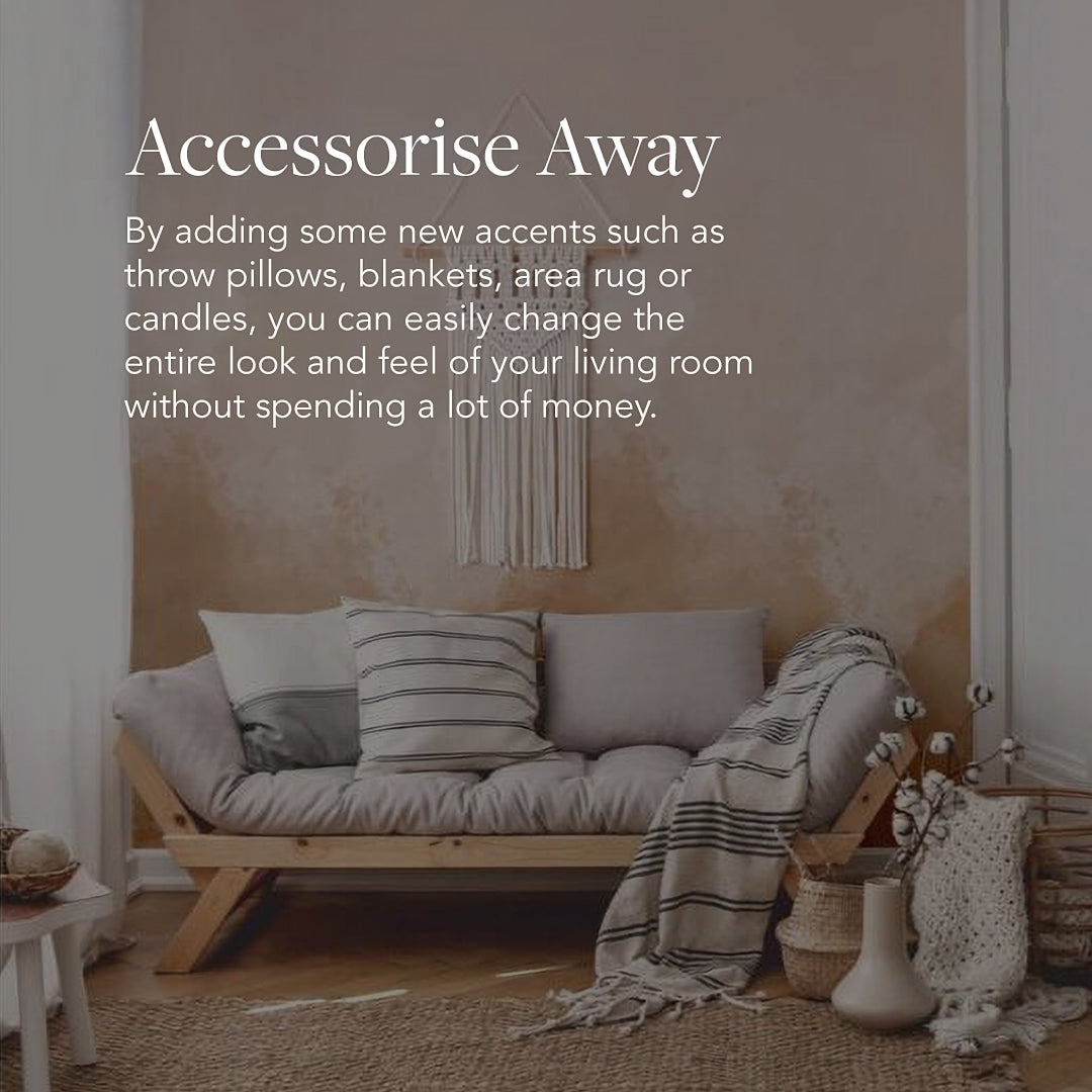 Redesign living room - add new accessories