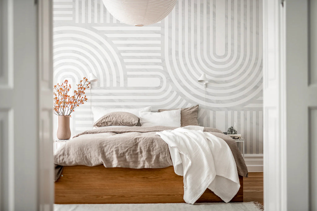 Stella Arch Geometric Wallpaper
