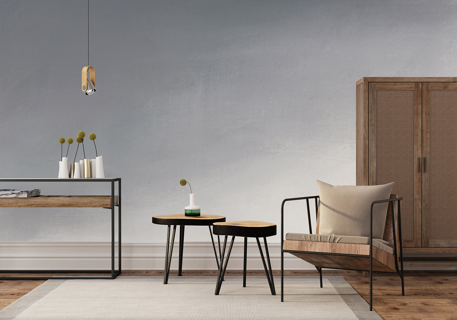 HC-Stella_Skies_Ombre_Wallpaper-Blue-Interior1.jpg night stella sky in living room
