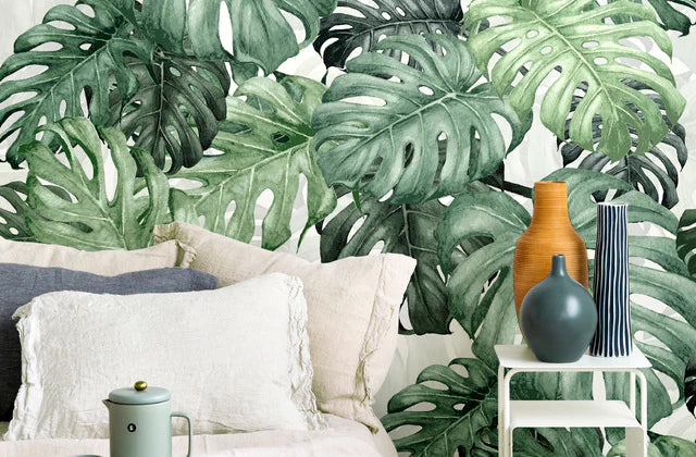Monstera Green Wallpaper