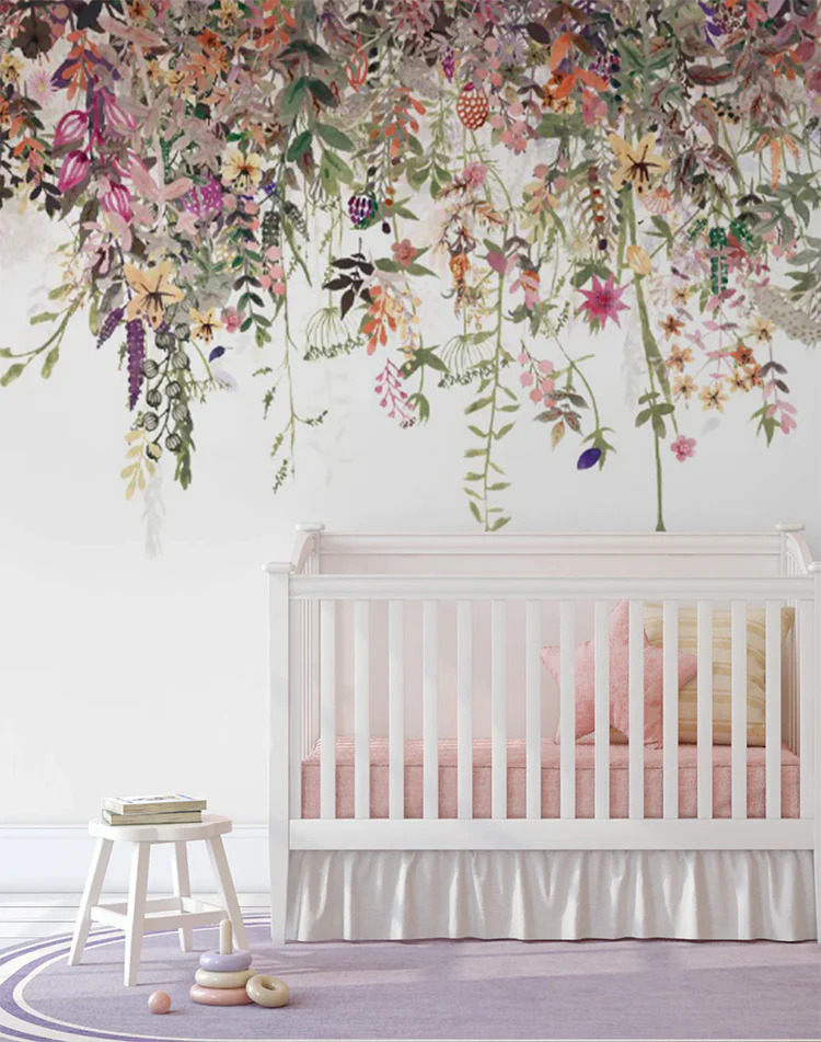 HC-Floral_Magic_Mural_Wallpaper-Interior2-26022024_900x.jpg Floral Magic, Wallpaper in girls bedroom