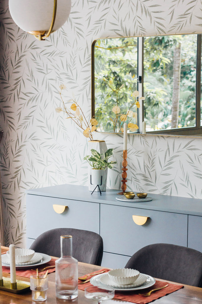 Botanical Foliage Wallpaper